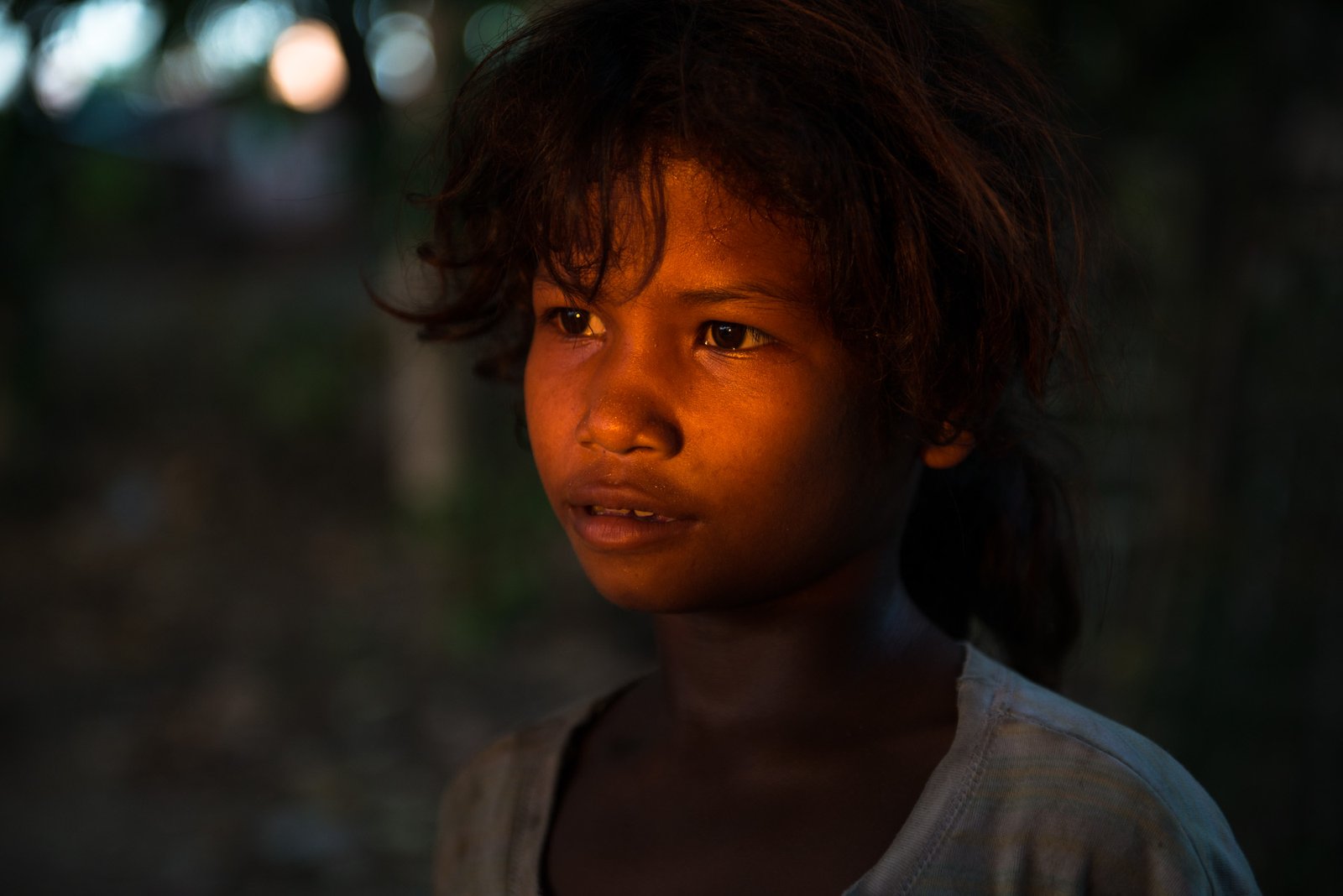 Portrait of an Ati Child